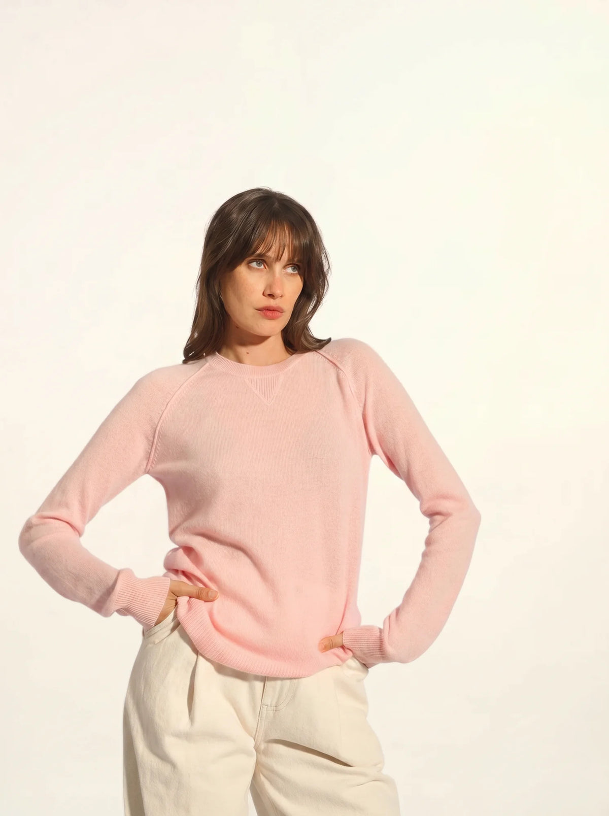 HELEN Pull Col Rond Ballerine