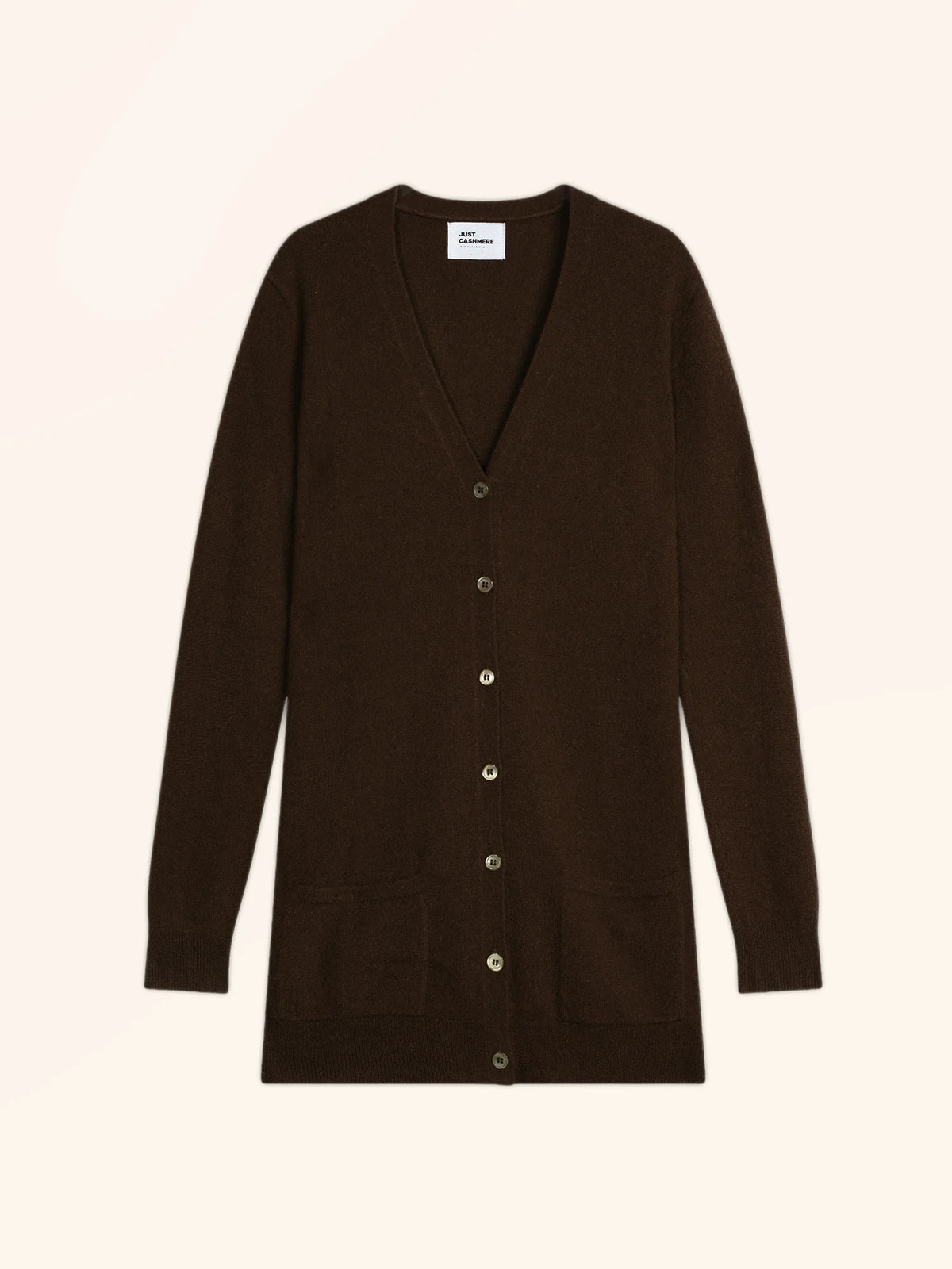 TOMMIE Cardigan Col V Choco