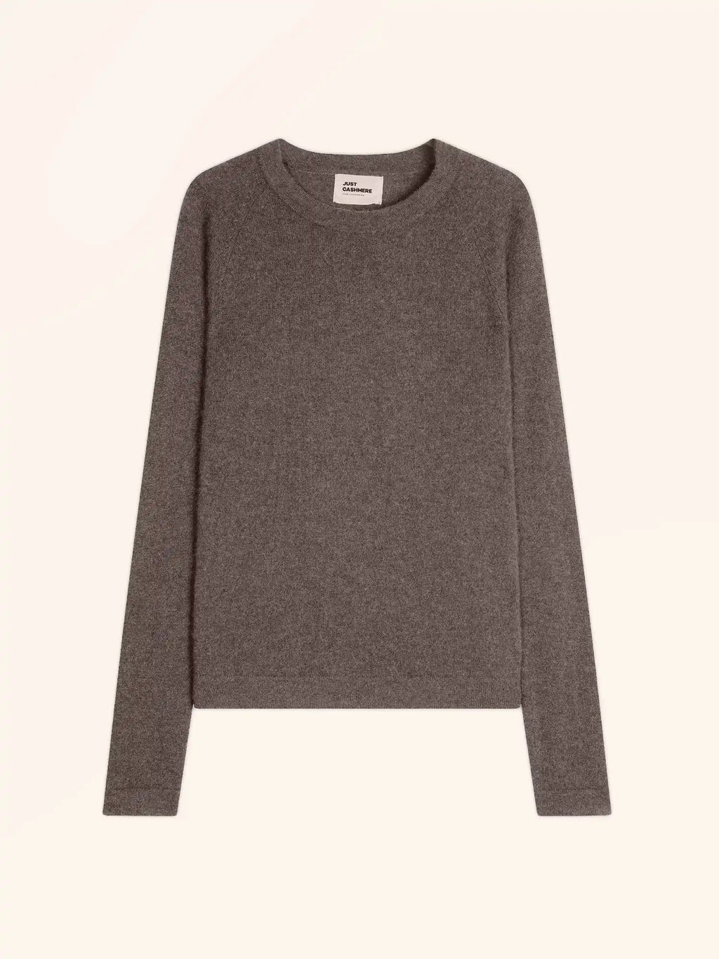 JANE Sweater Crew Neck Heather Taupe