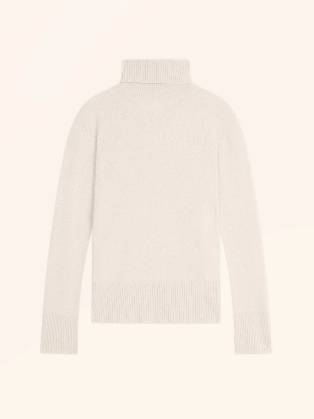 LEXIE Pullover Rollkragen Schneeweiß