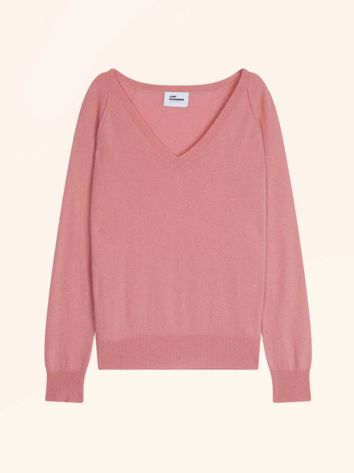 PHOEBE Pullover V-Ausschnitt Blütenblattrosa