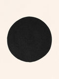 PARIS Beret 4 Ply Black