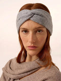 NAMAD Headband 4 Ply Heather Cloud