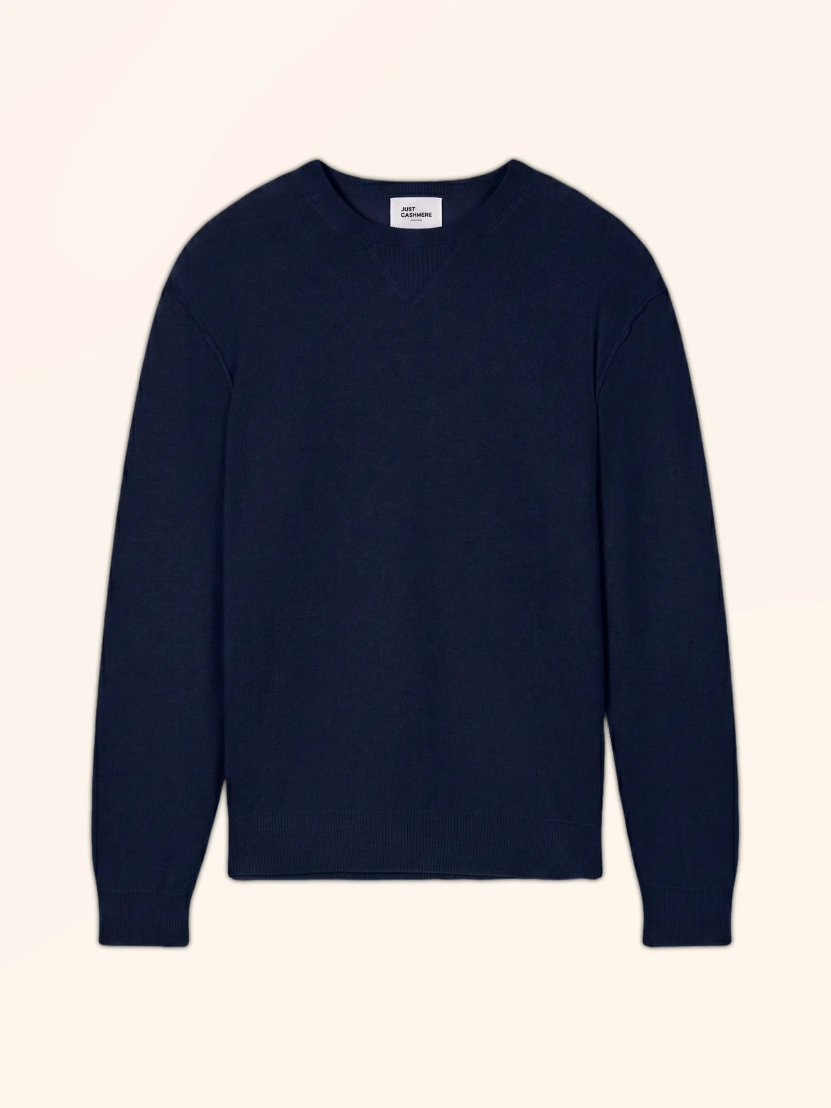 NOE Pull Col Rond Bleu Marine