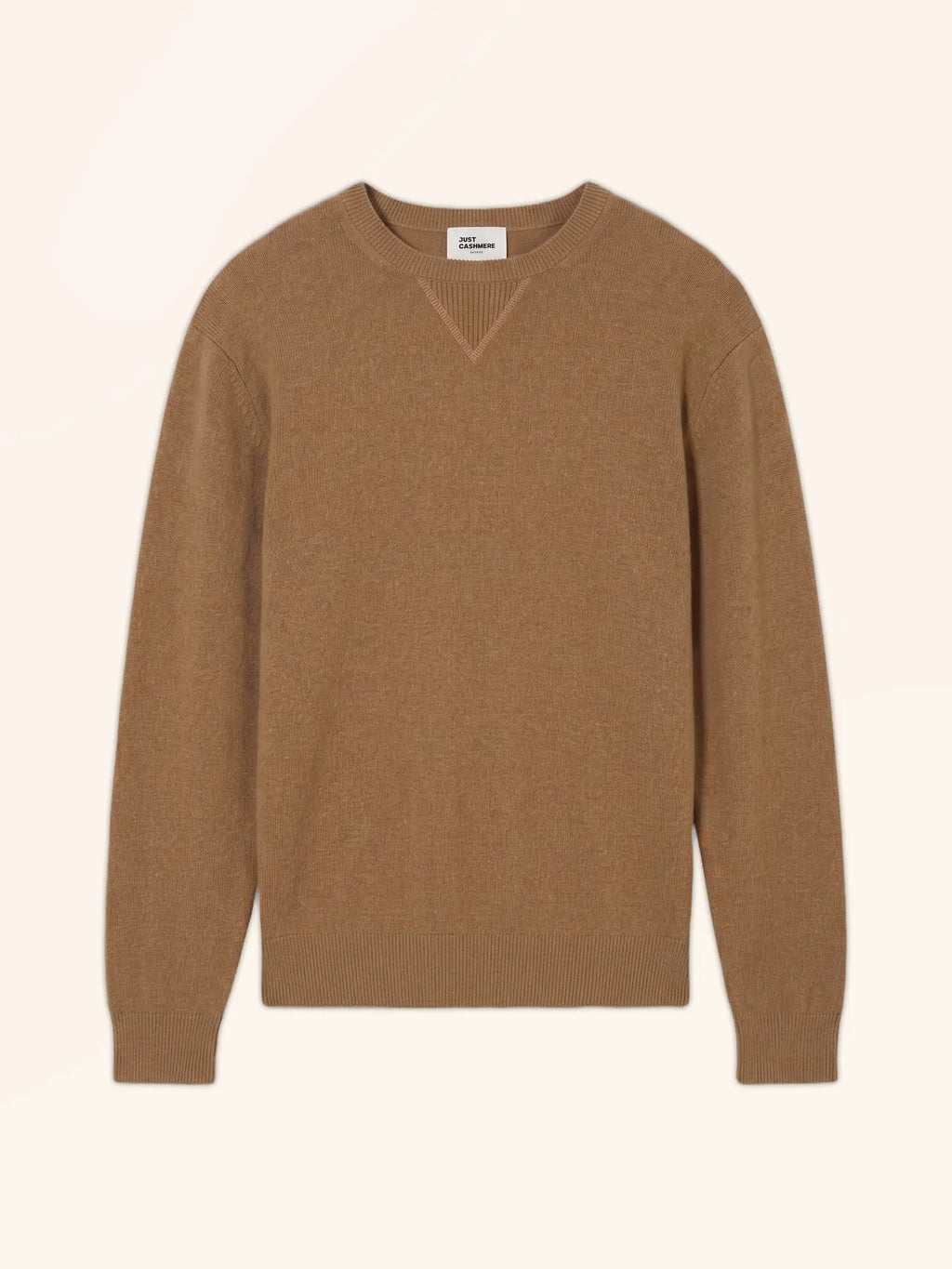 NOE Pull Col Rond Noisette