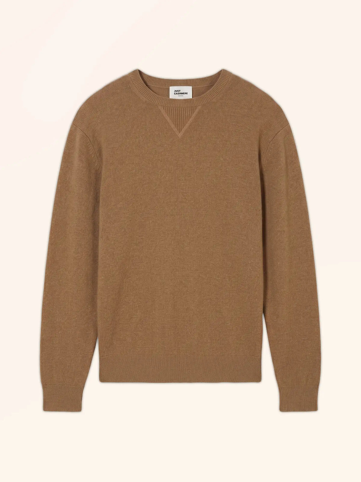 NOE Pull Col Rond Noisette