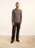 NOE Sweater Crew Neck Heather Taupe