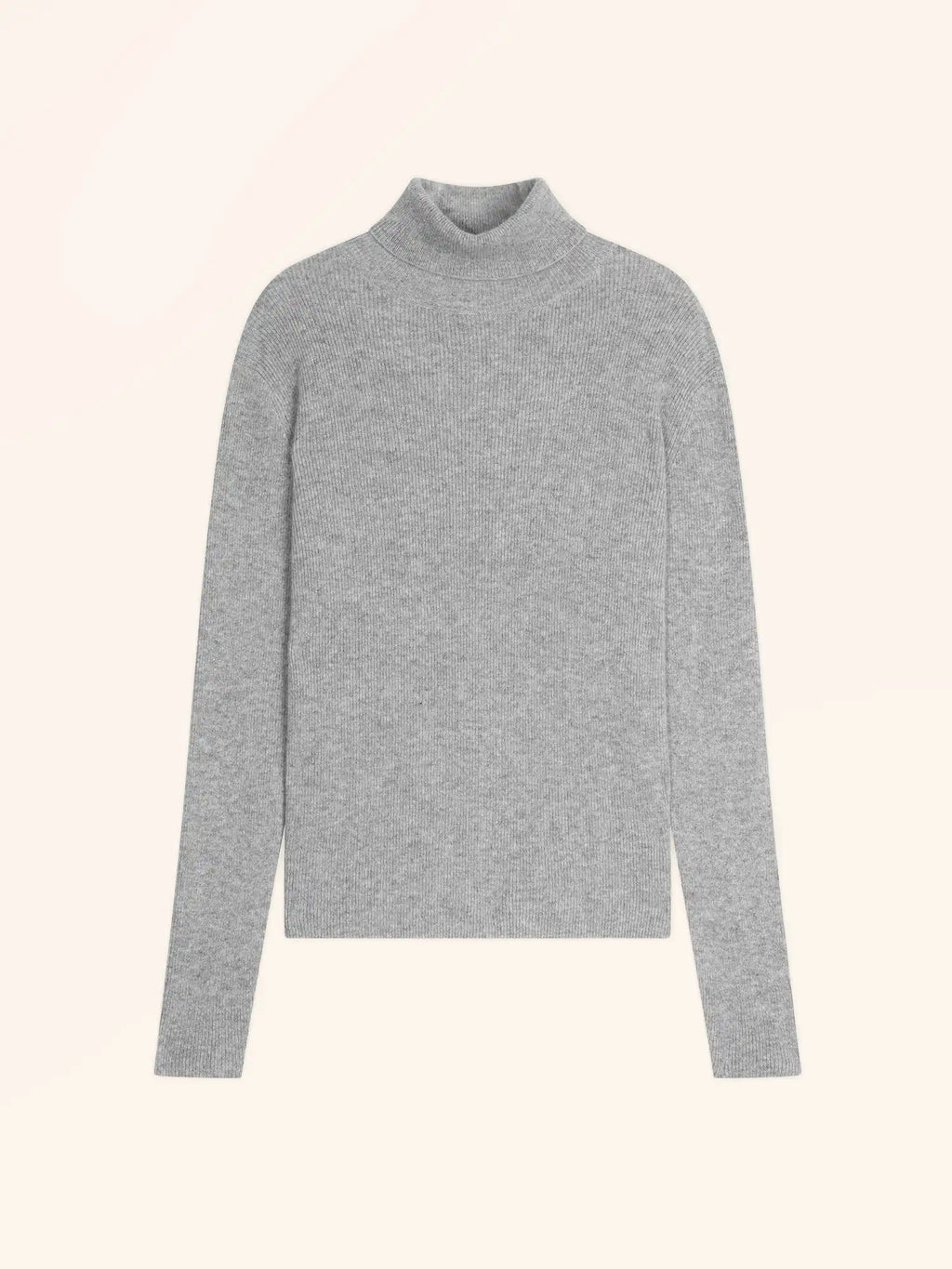 LANAIS Pullover Rollkragen Wolkengrau meliert