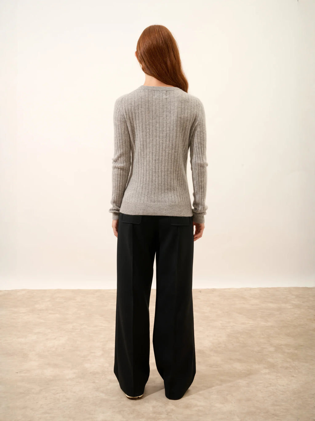 AVANA Sweater Crew Neck Heather Cloud