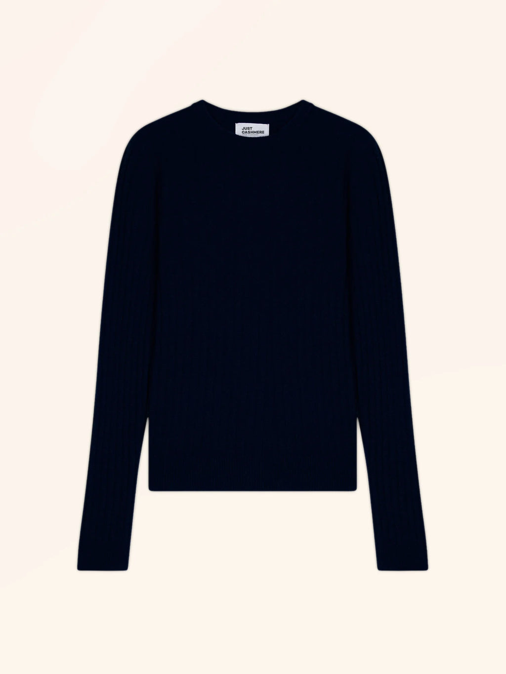 AVANA Pull Col Rond Bleu Marine