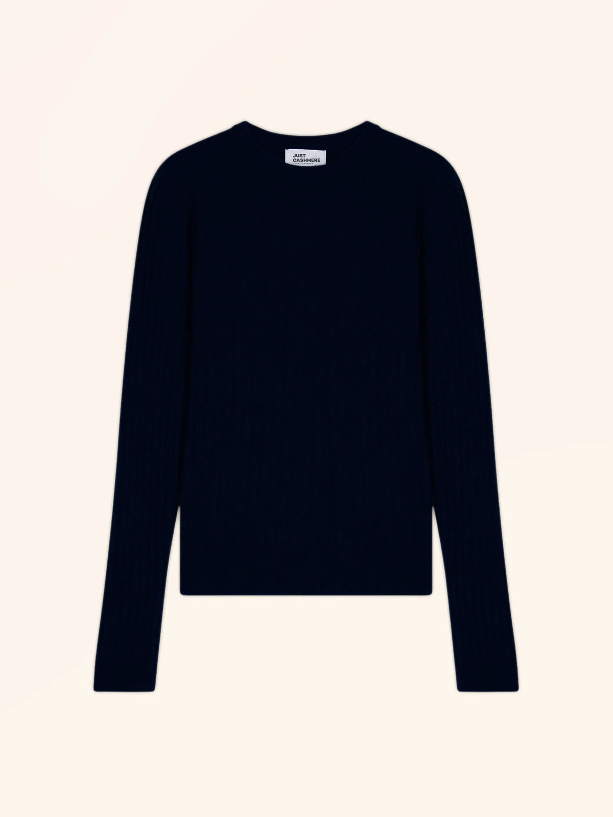 AVANA Pull Col Rond Bleu Marine