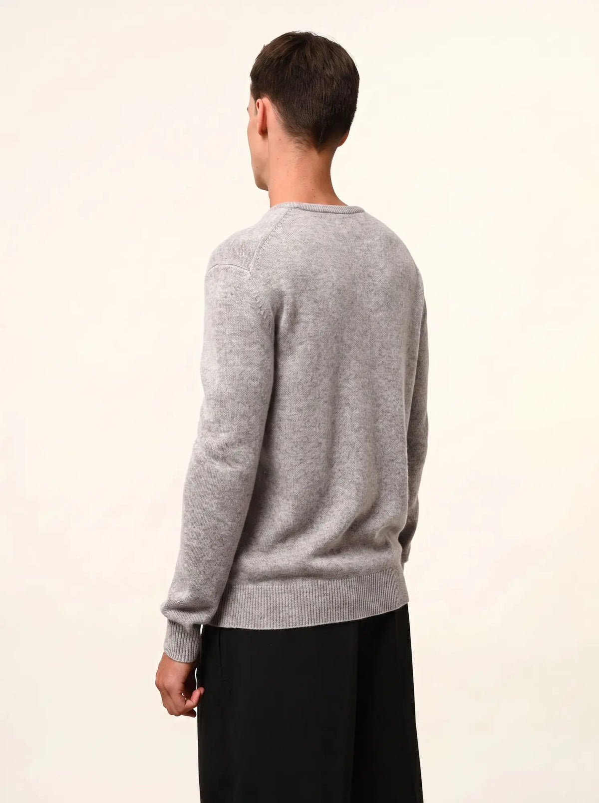GABIN Pull Col Rond 4 Fils Nuage Chiné