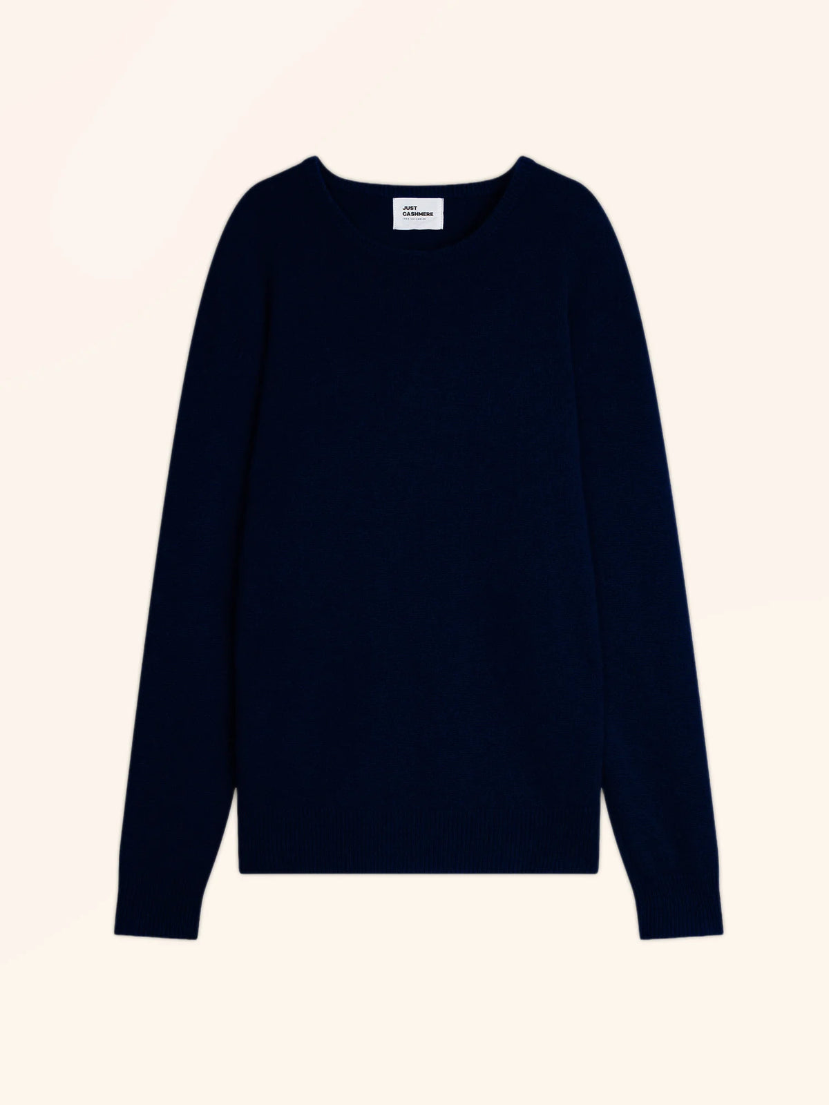 GABIN Pull Col Rond 4 Fils Bleu Marine