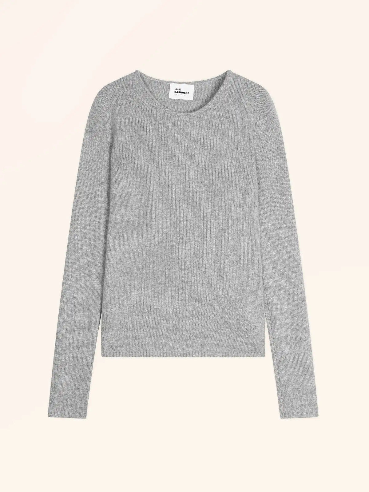 JOYCE Pull Col Rond 4 Fils Nuage Chiné
