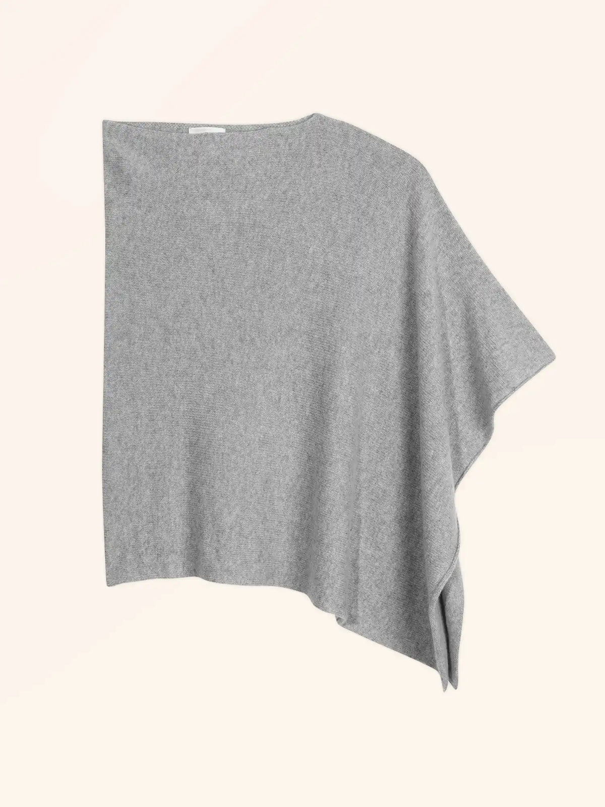 SALLY Poncho 4 Fils Nuage Chiné