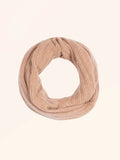 HUTTON Tour de Cou 4 Fils Camel Chiné