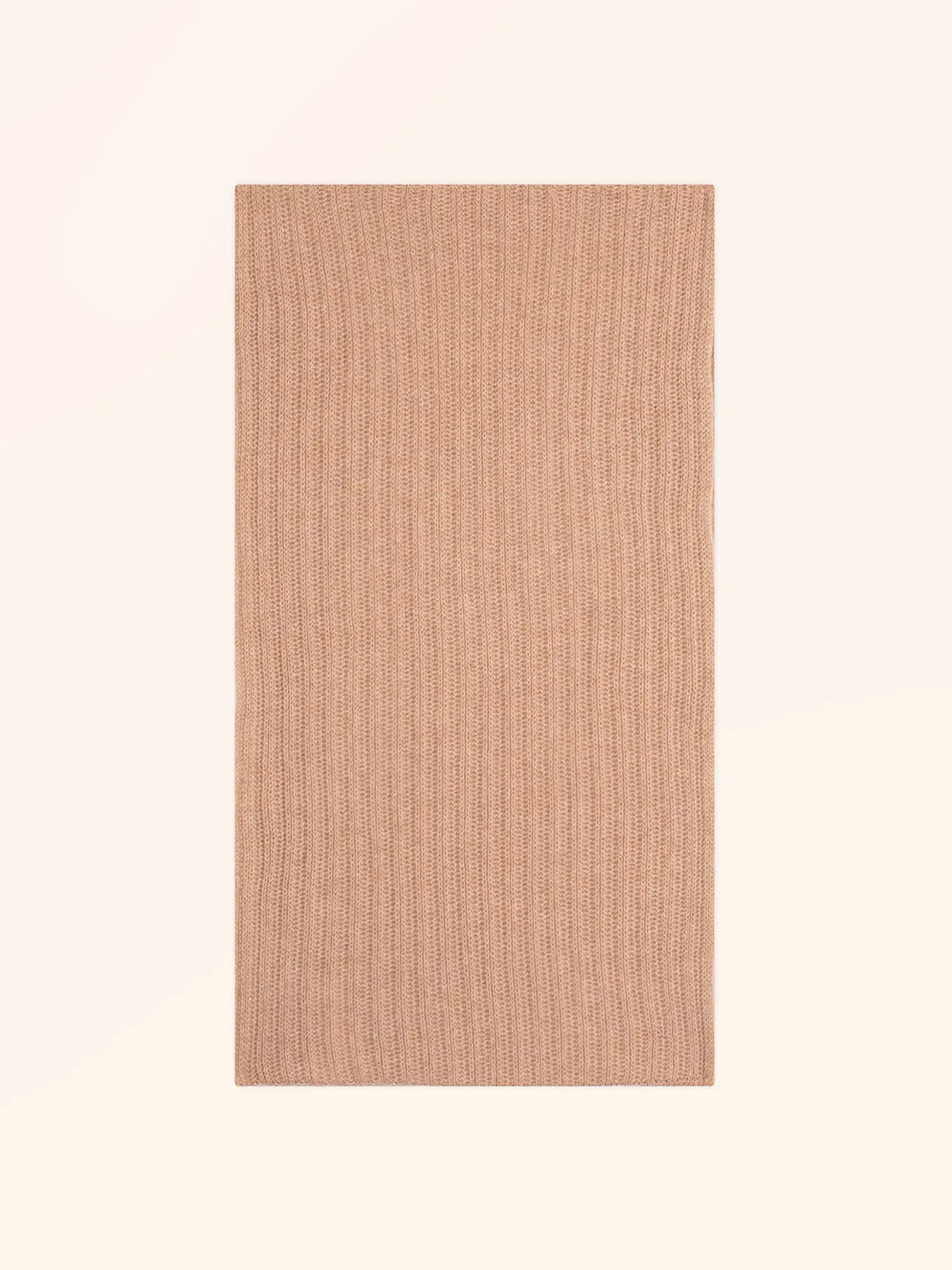 HUTTON Tour de Cou 4 Fils Camel Chiné
