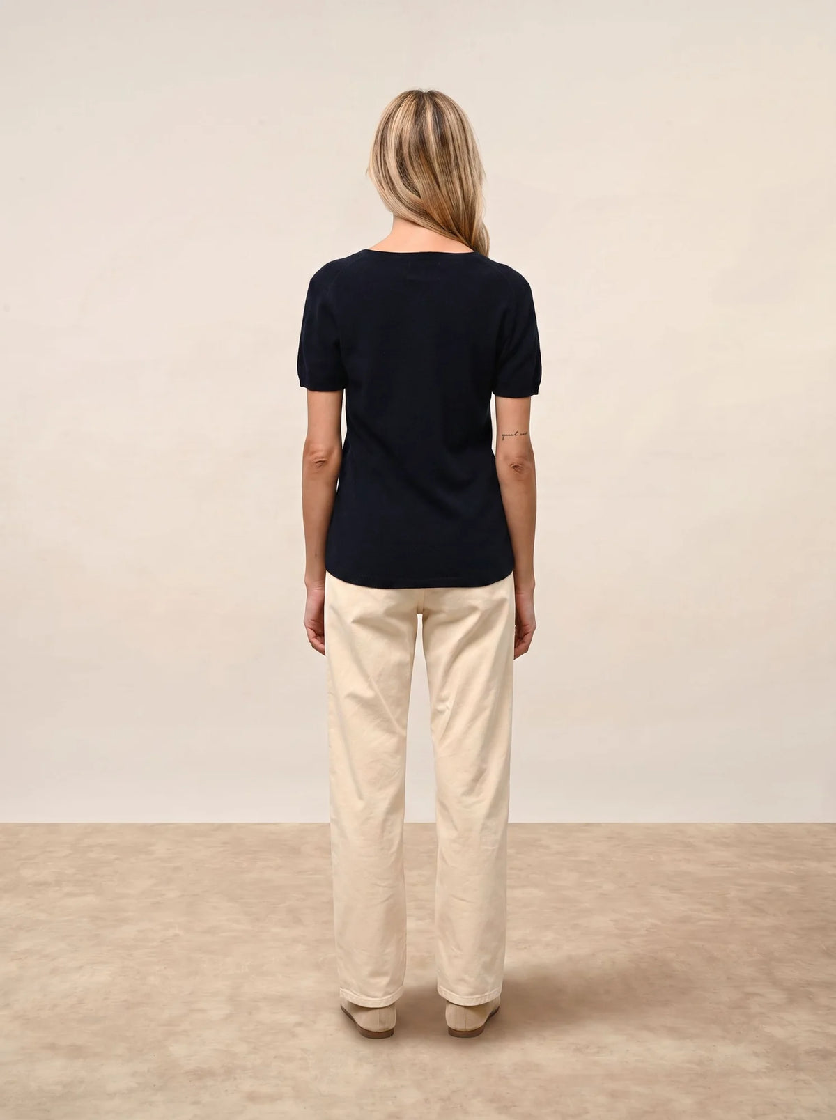 GLAMIS T-Shirt V-Neck Navy