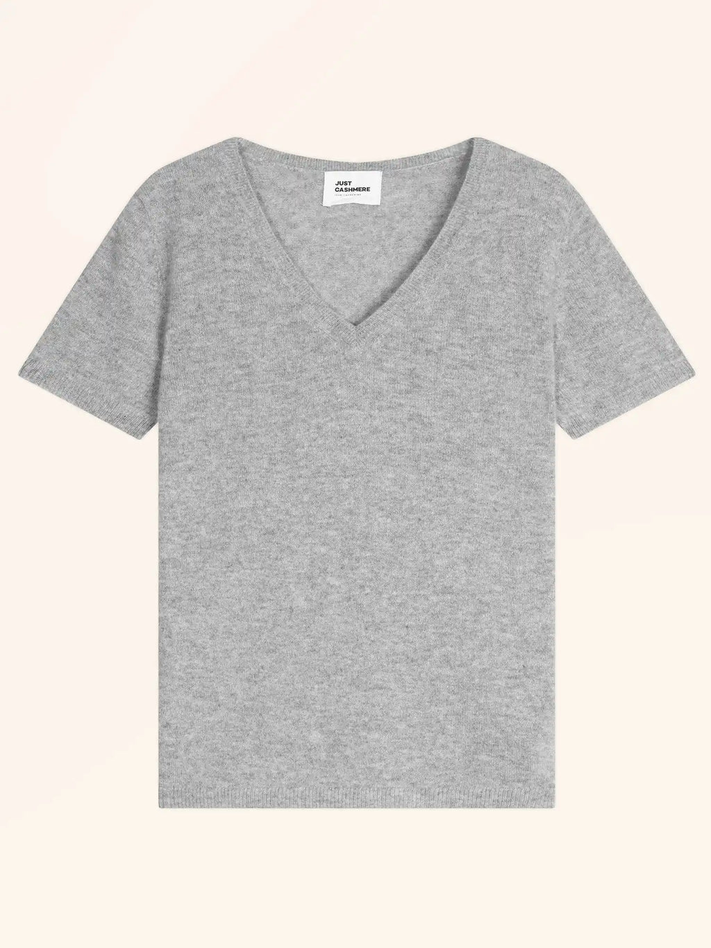 GLAMIS T-Shirt V-Neck Heather Cloud
