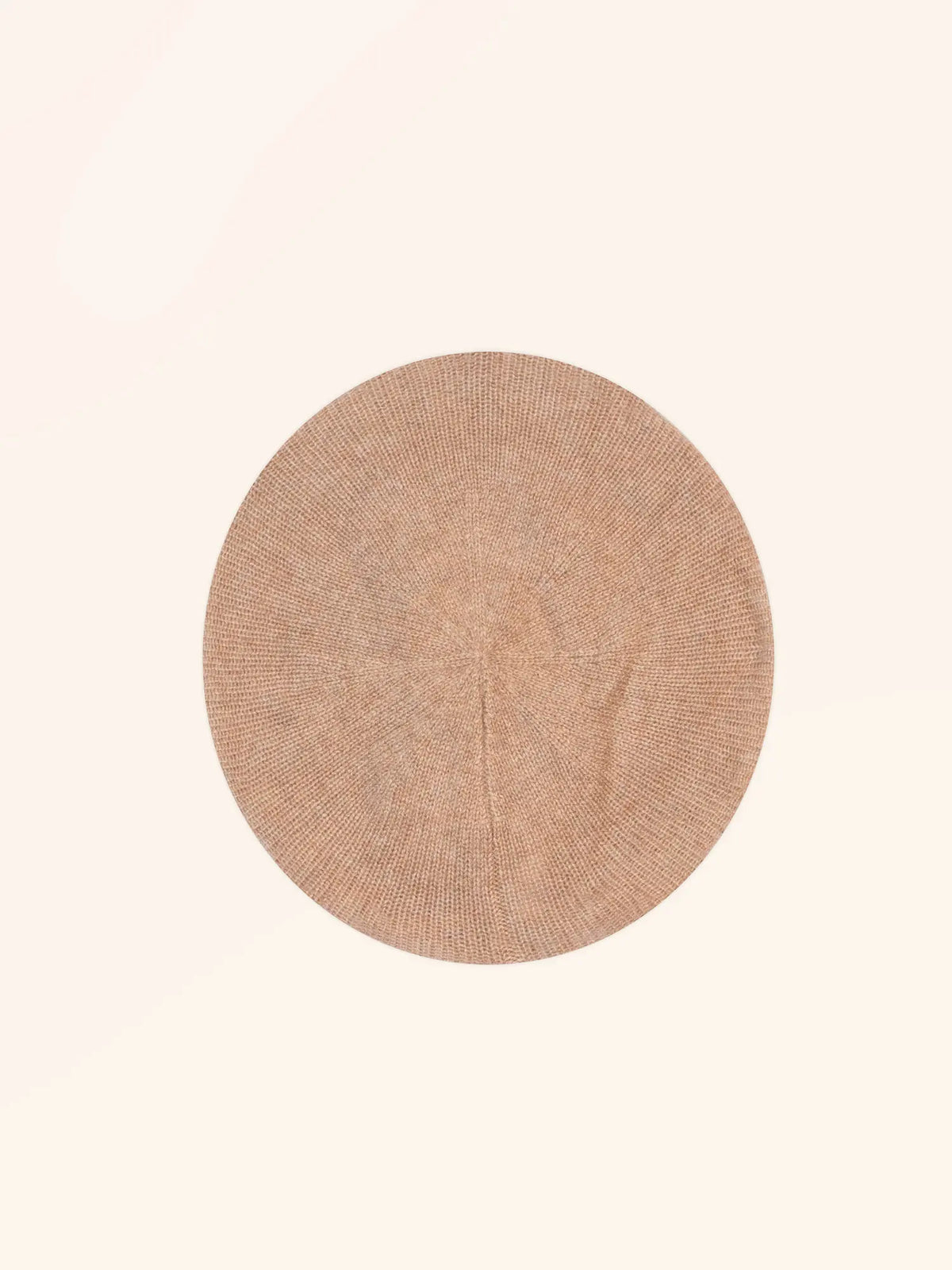 PARIS Beret 4 Ply Heather Camel