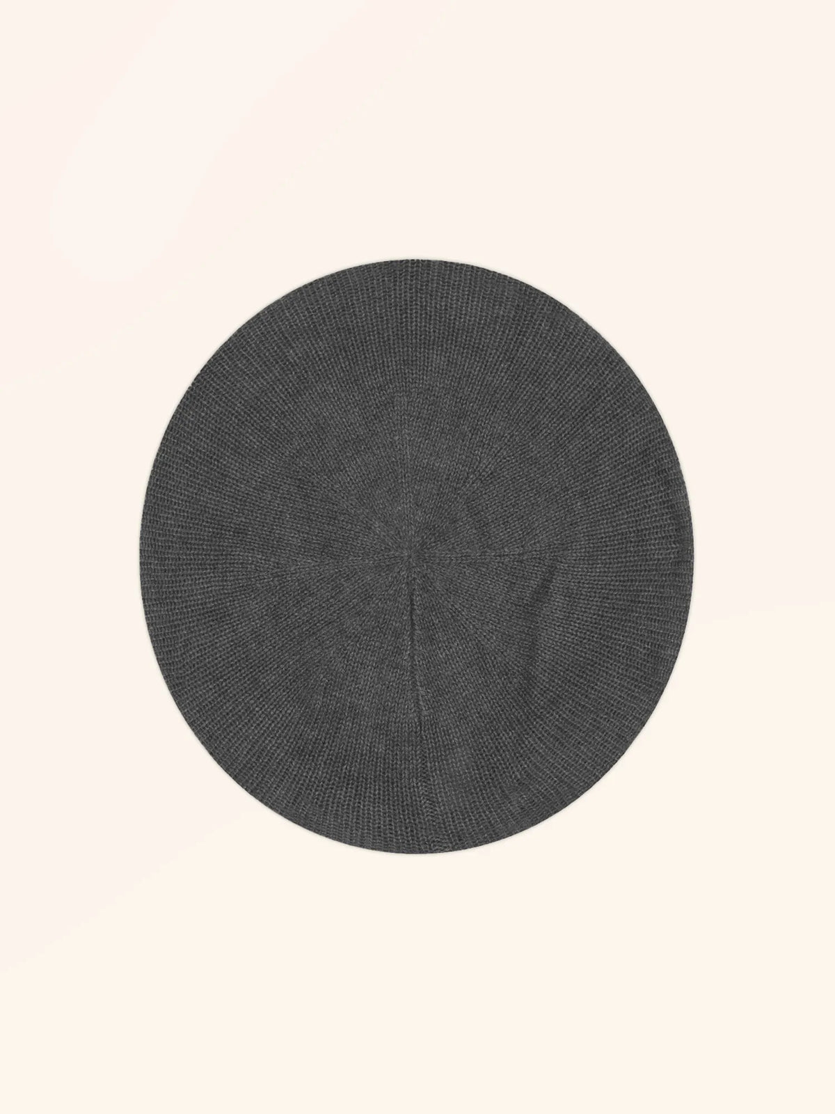 PARIS Béret 4 Fils Anthracite Chiné