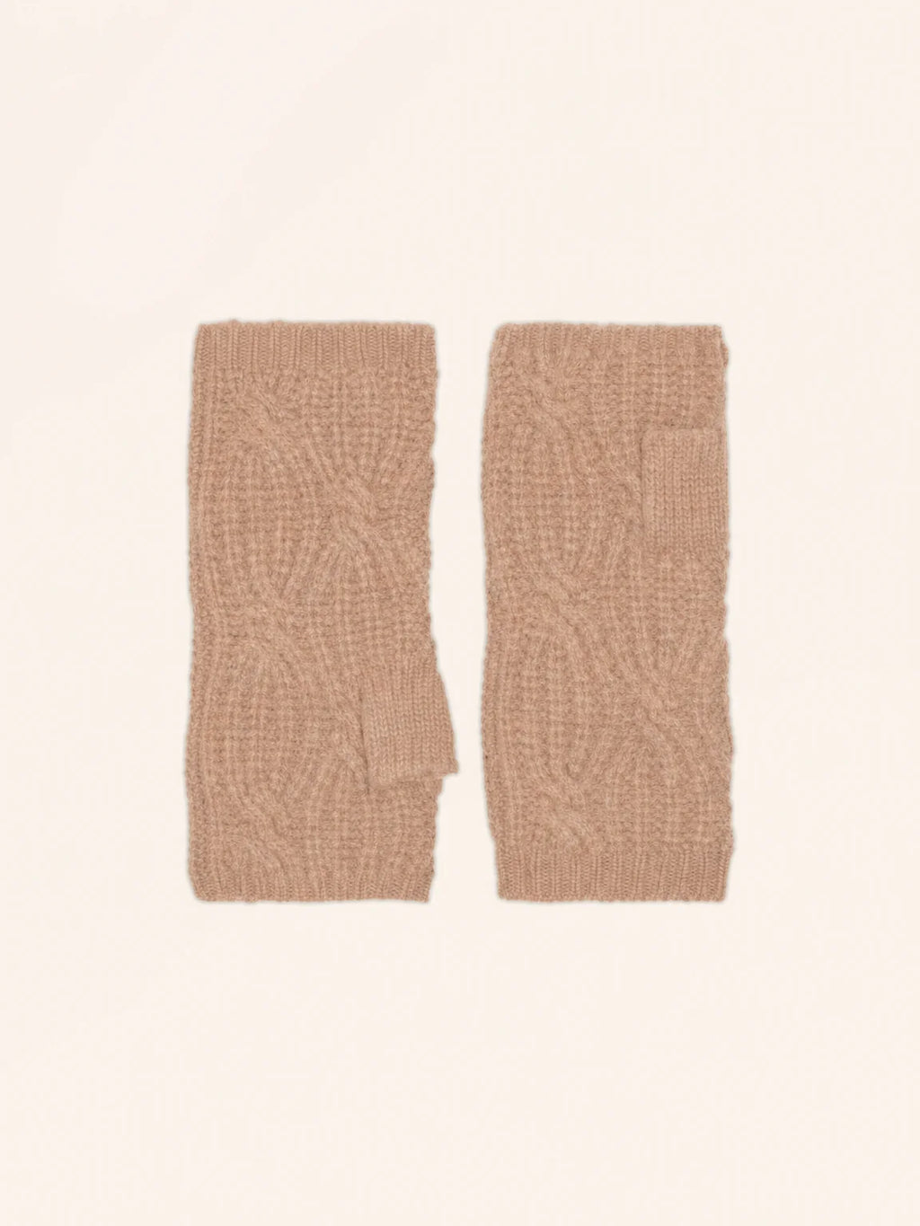 BALE Mitaines 6 Fils Camel Chiné