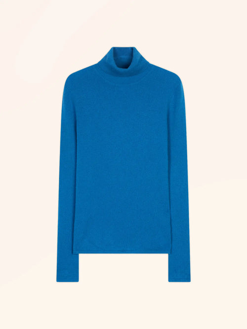 AVA Sweater Turtleneck Azure