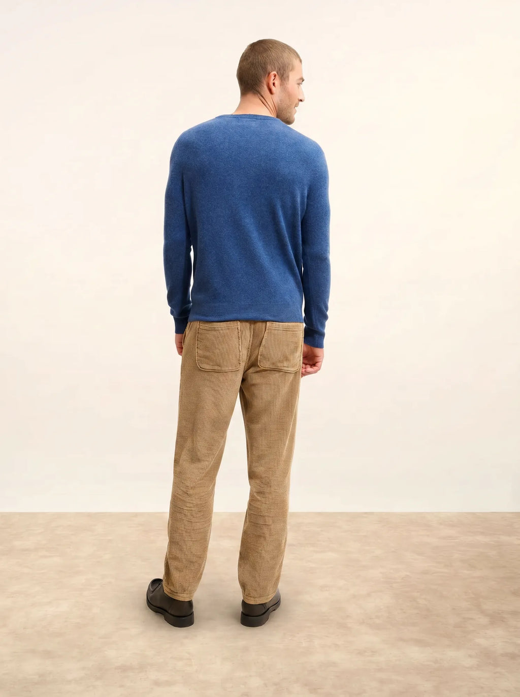 WALT Sweater V-Neck Heather Ocean