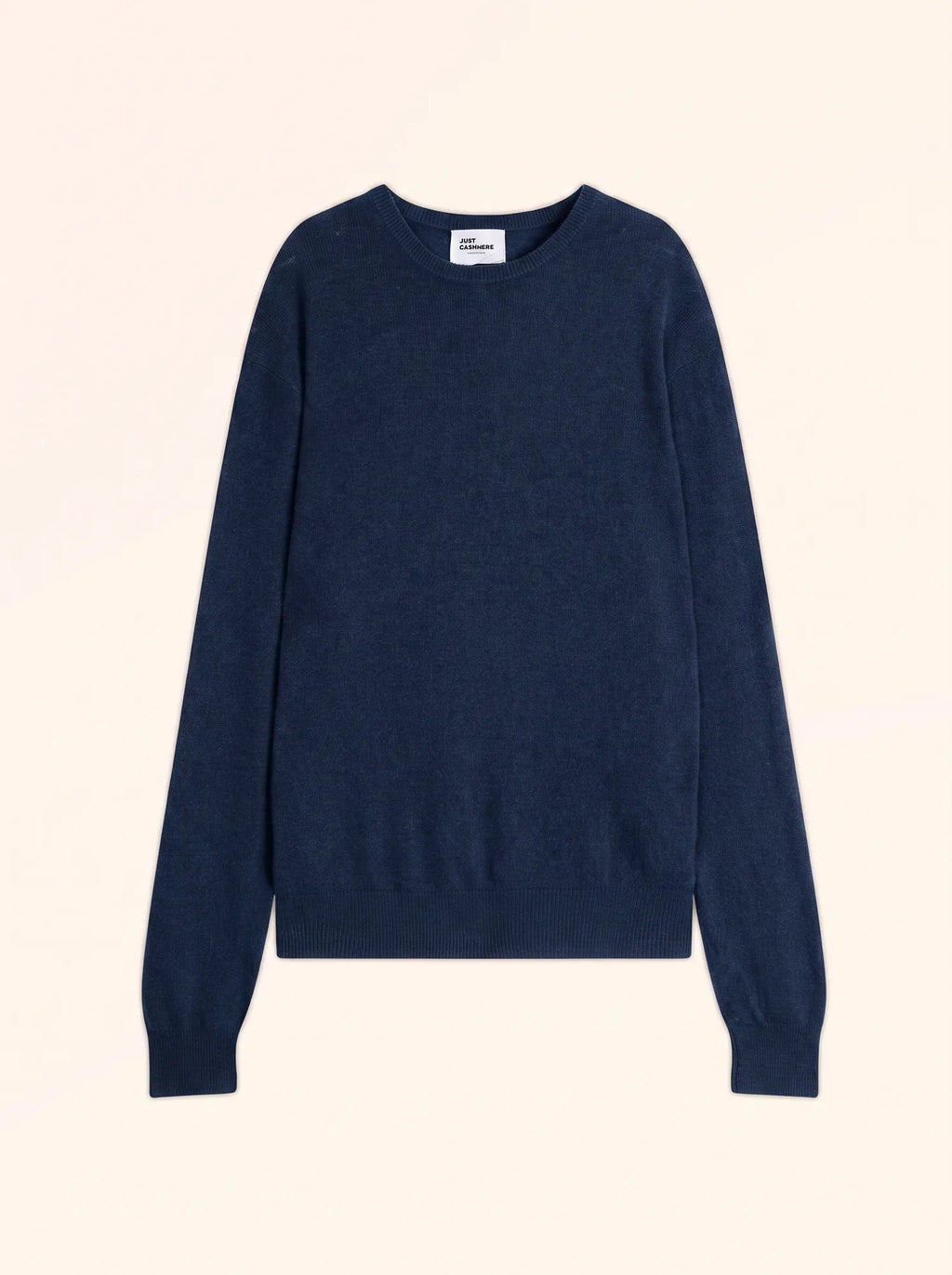 HOWARD Pull Col Rond Océan Chiné