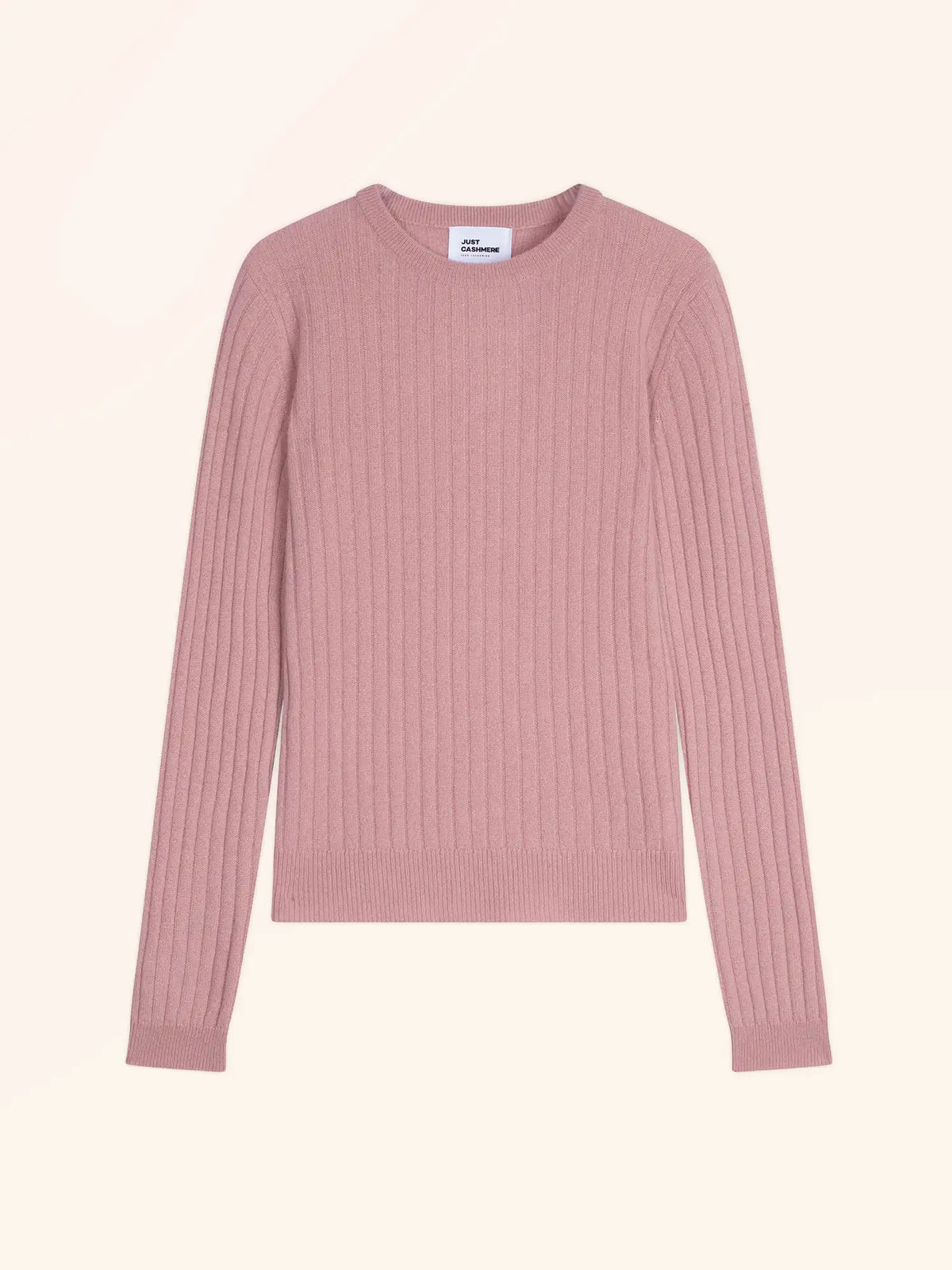AVANA Pull Col Rond Bois de Rose