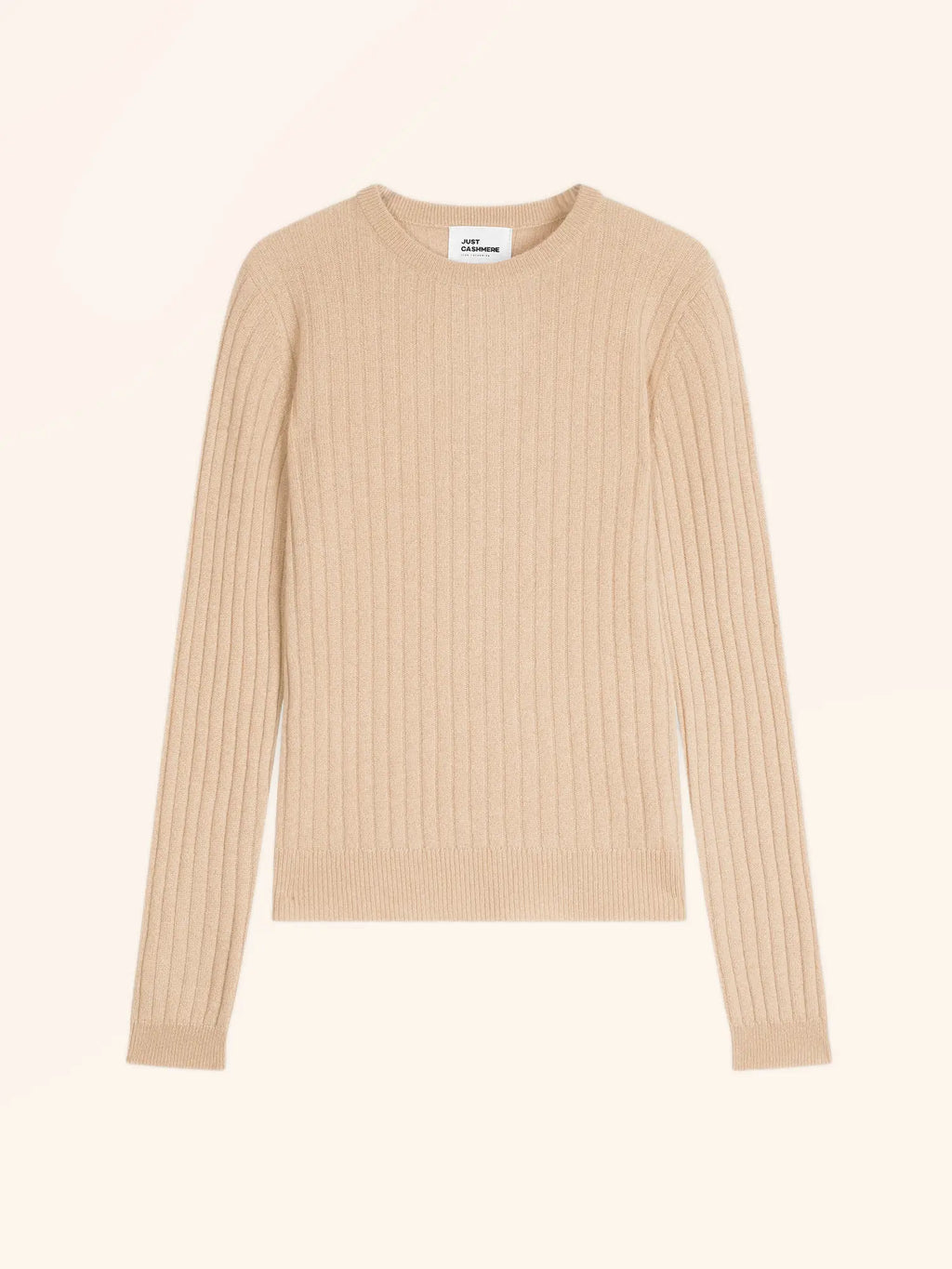 AVANA Pull Col Rond Sable