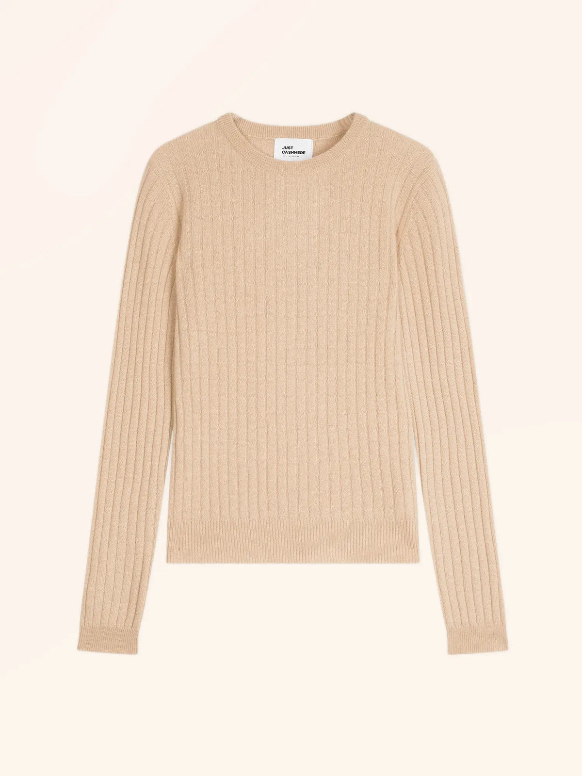 AVANA Pull Col Rond Sable