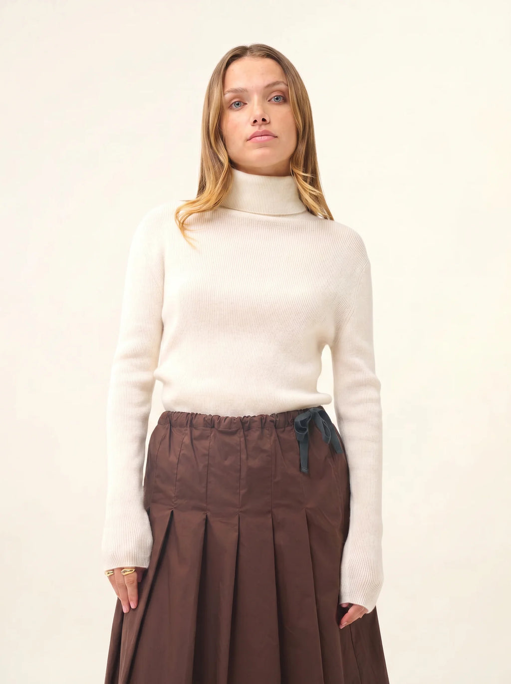 LANAIS Pull Col Roulé Neige