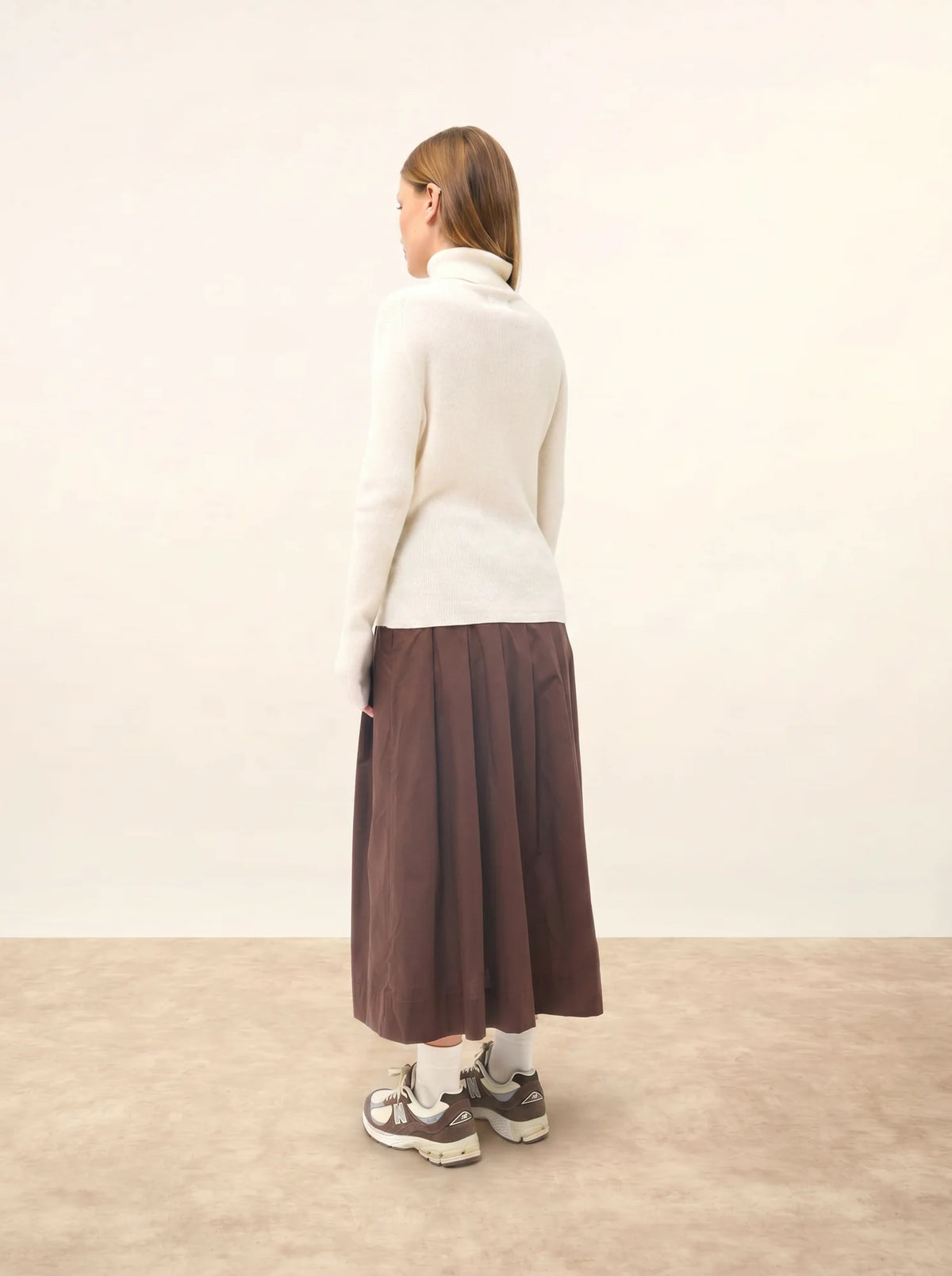 LANAIS Pull Col Roulé Neige