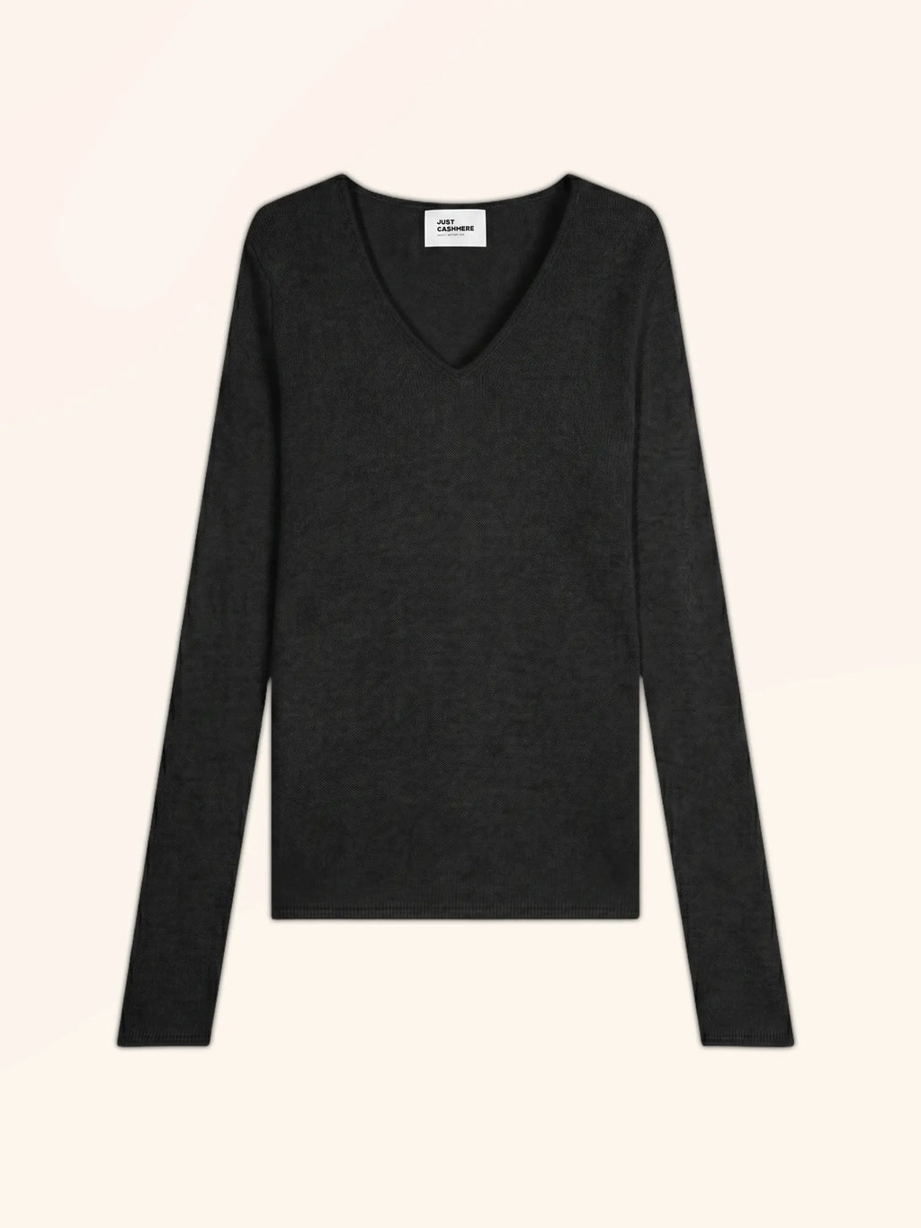 ABBY Pull Col V 4 Fils Noir