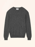 NOE Pull Col Rond Anthracite Chiné