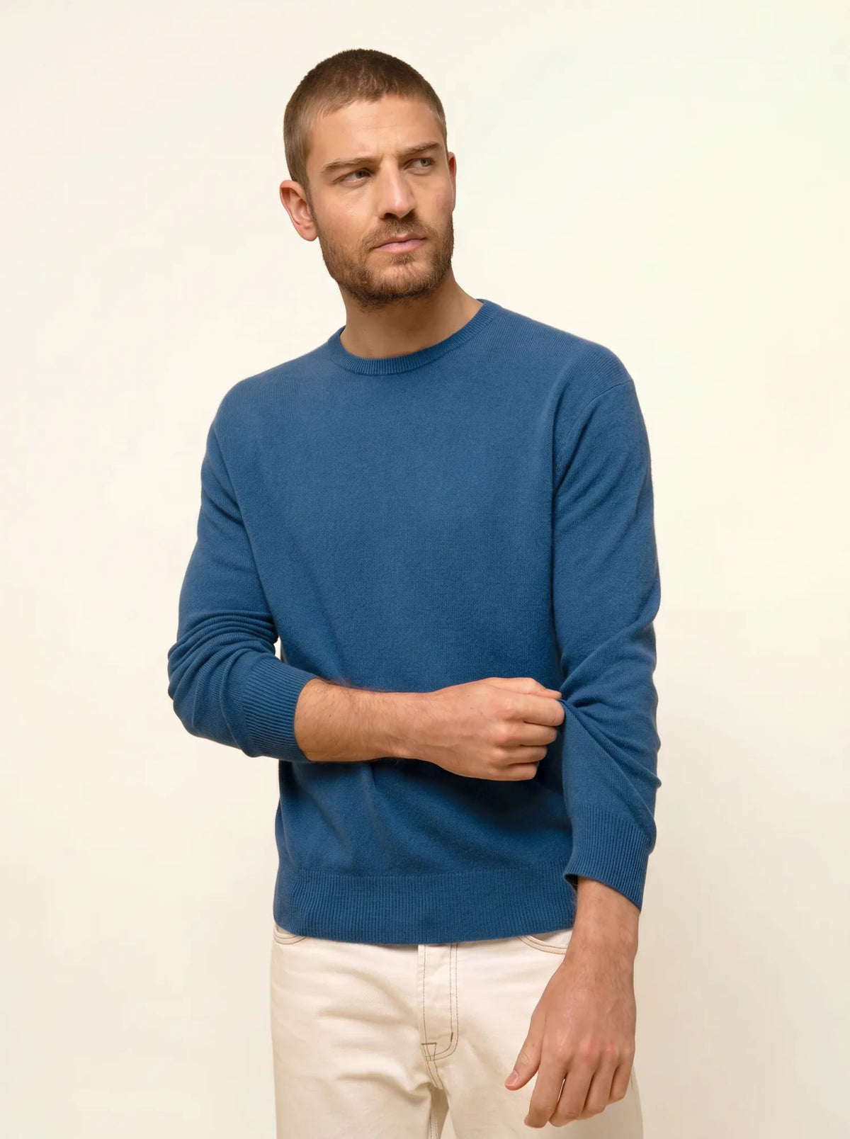 HOWARD Pull Col Rond Paon