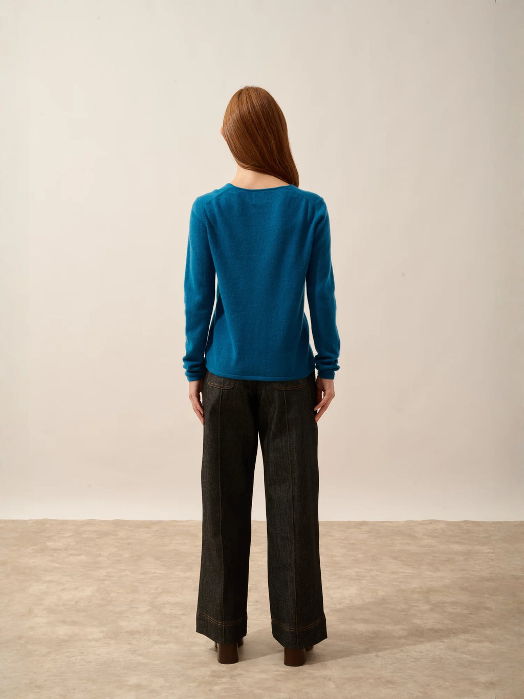 NORMA Cardigan V-Neck Peacock