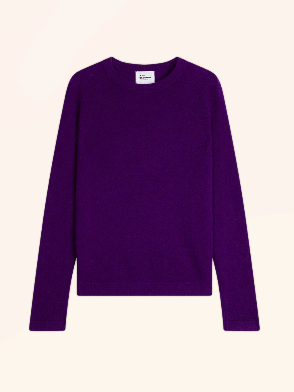 JANE Pull Col Rond Violette