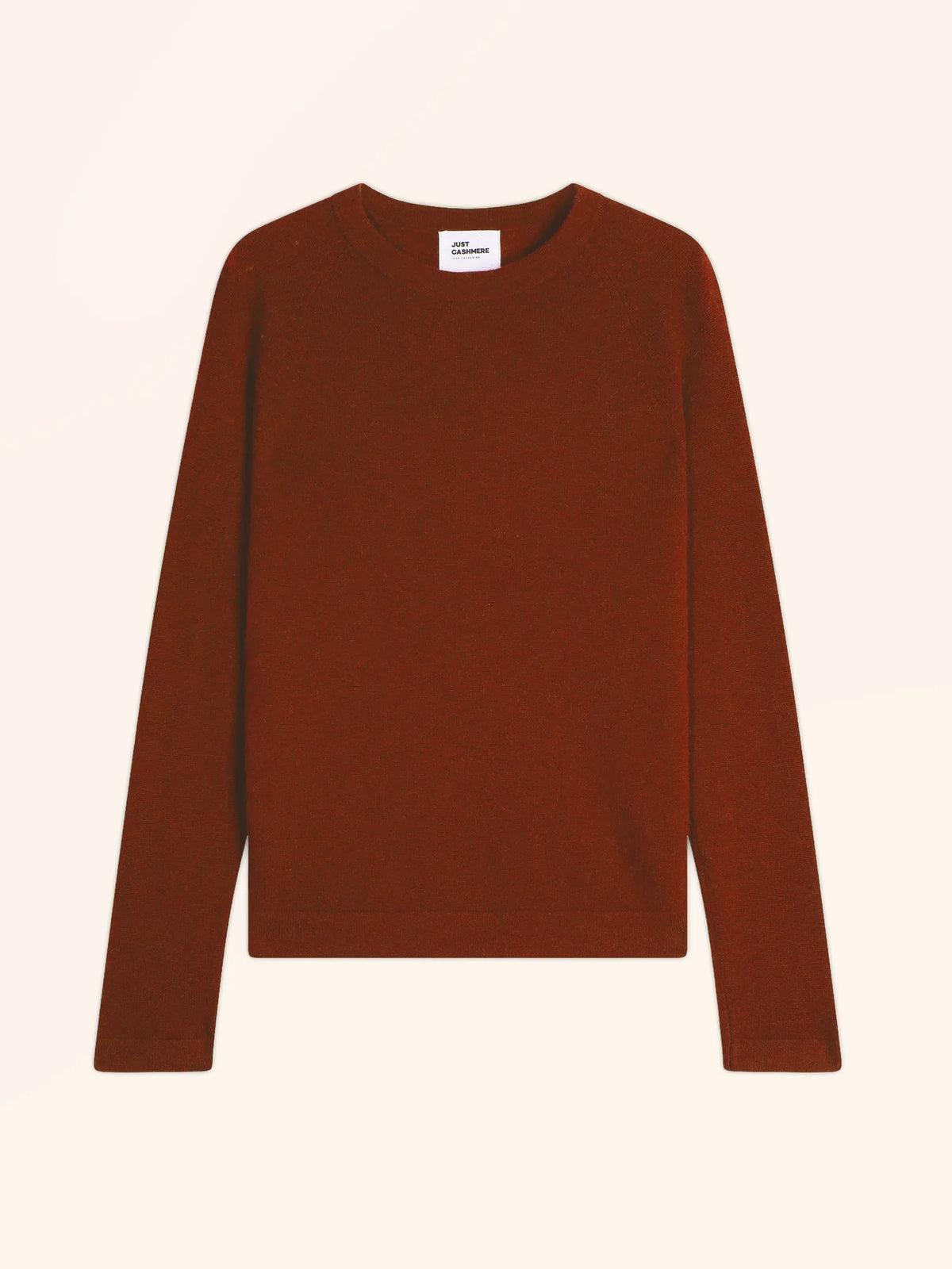 JANE Pullover Rundhalsausschnitt Eichhörnchenbraun