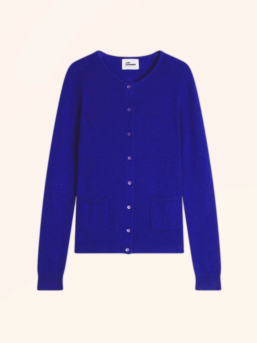 KATHARINE Cardigan Col Rond Indigo