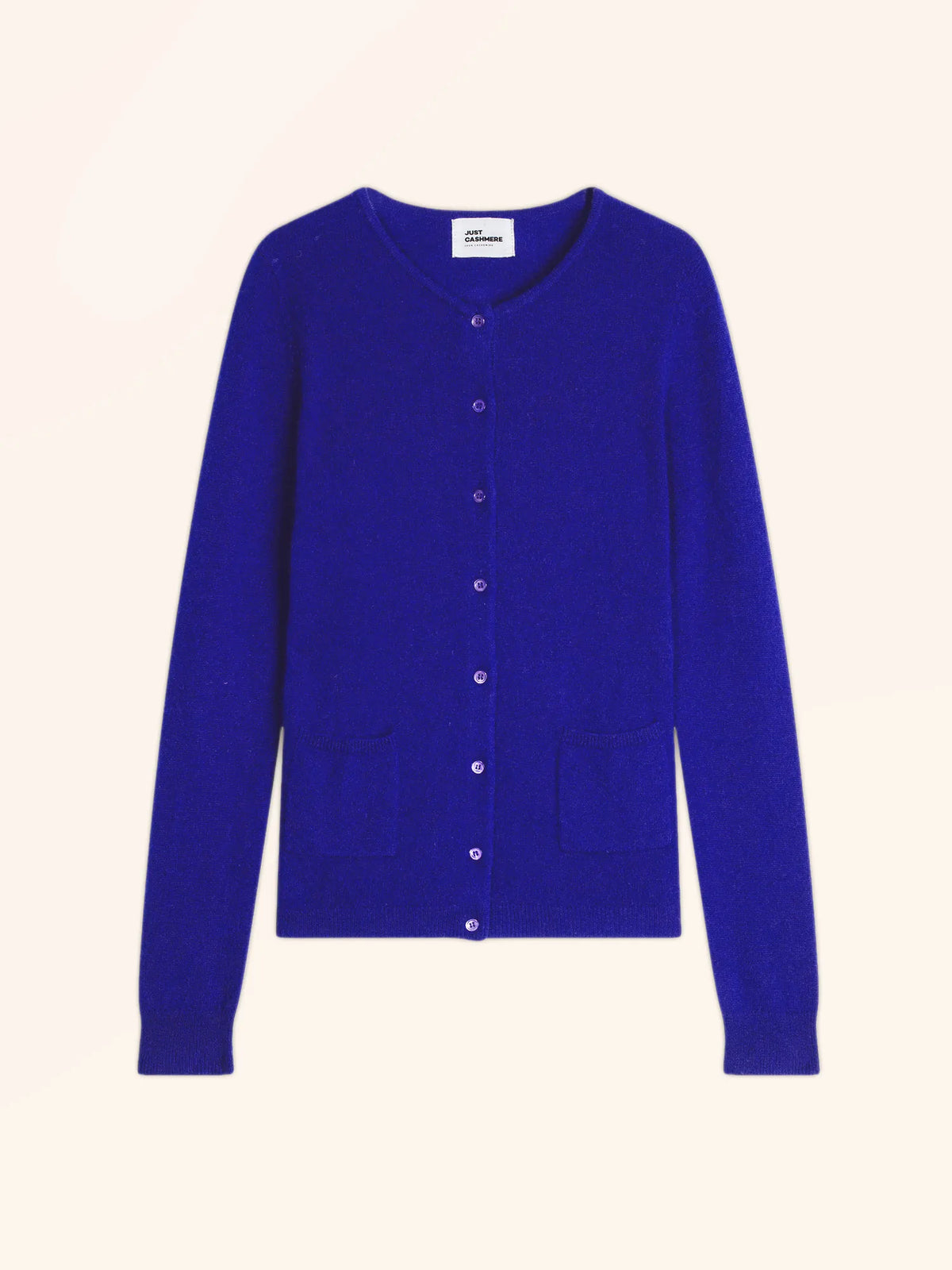 KATHARINE Cardigan Col Rond Indigo