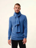 SPENCER Écharpe Bleu Denim
