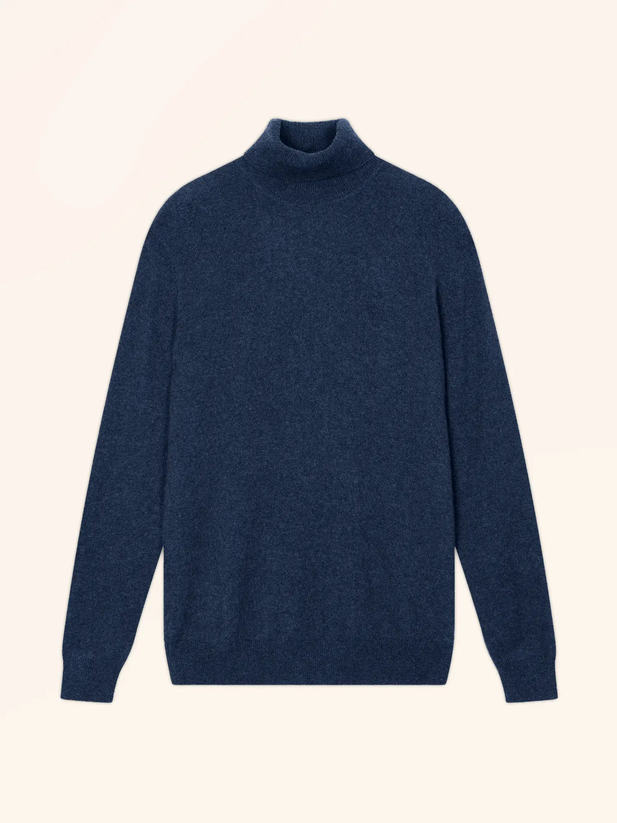 CONNOR Pull Col Roulé Océan Chiné