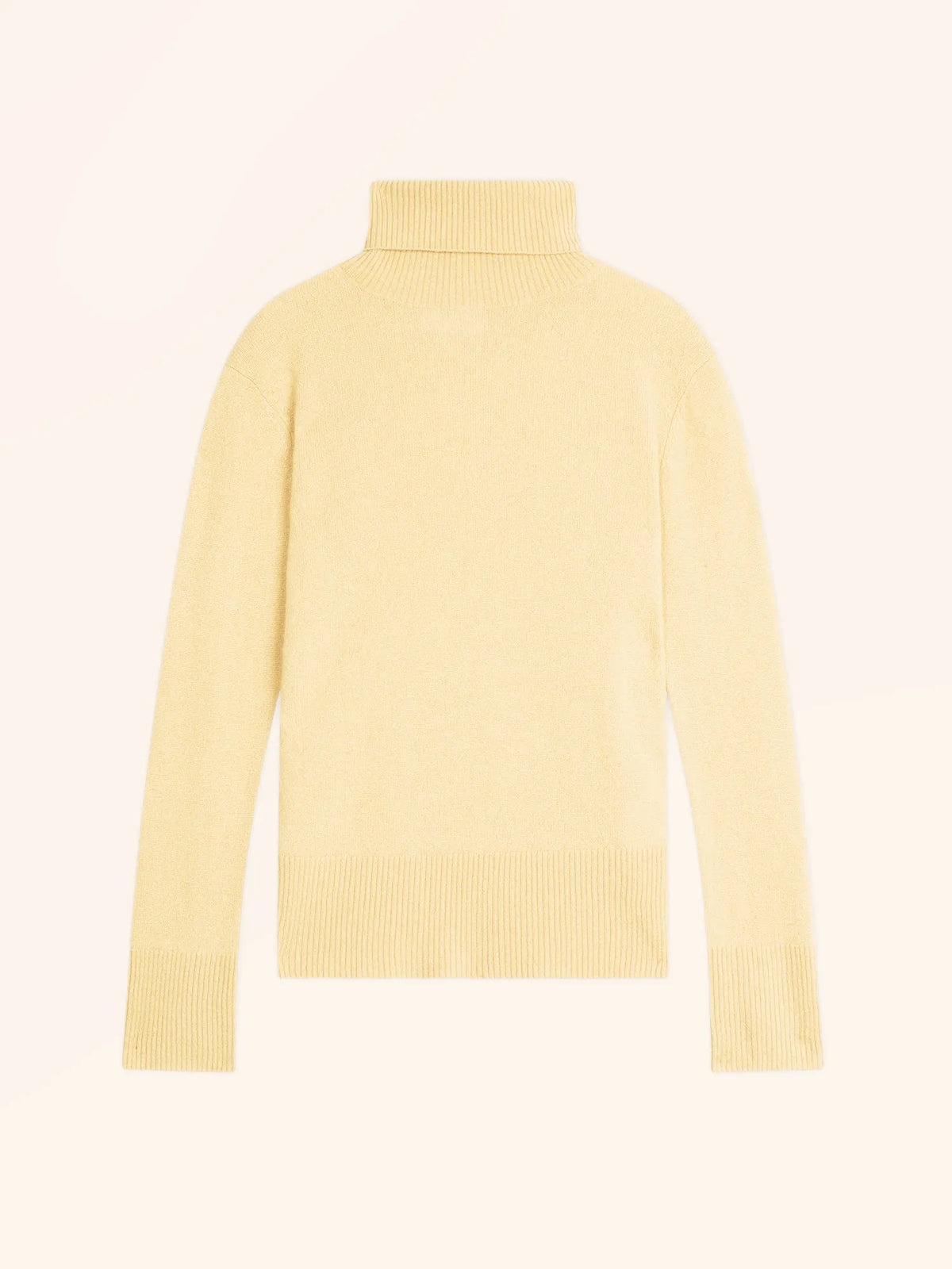 LEXIE Pull Col Roulé Limonade