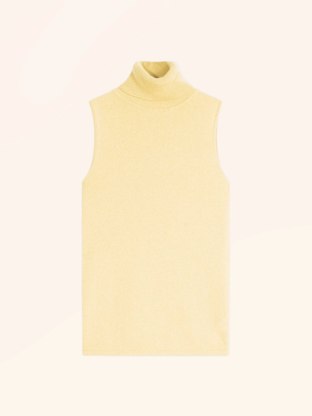 VIOLET Sweater Turtleneck Sleeveless Lemonade