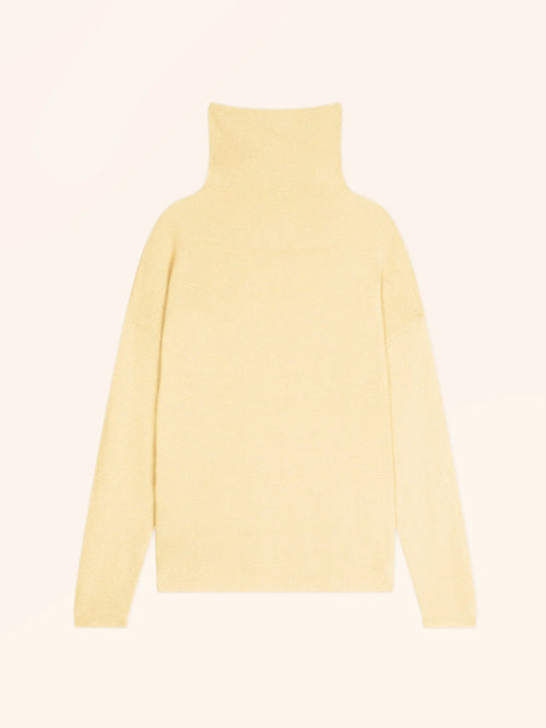 BLANTYRE Pullover Rollkragen Limonadengelb