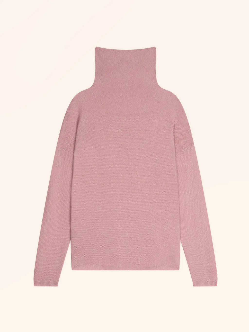 BLANTYRE Pull Col Roulé Bois de Rose