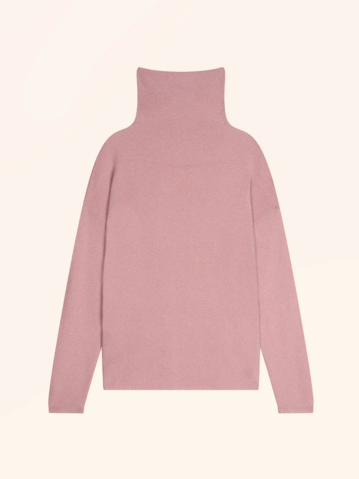 BLANTYRE Pull Col Roulé Bois de Rose