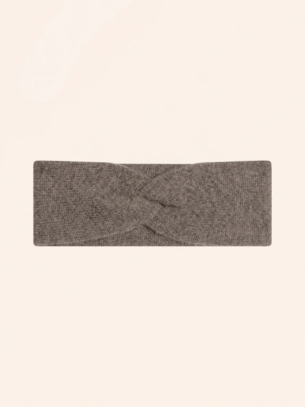 NAMAD Stirnband 4-fädig Taupe meliert